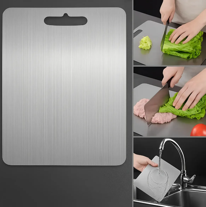 Tabla de Picar en Acero Inoxidable